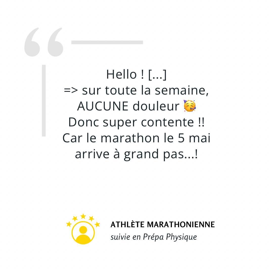 coureur marathon suivi en préparation physique à Toulouse