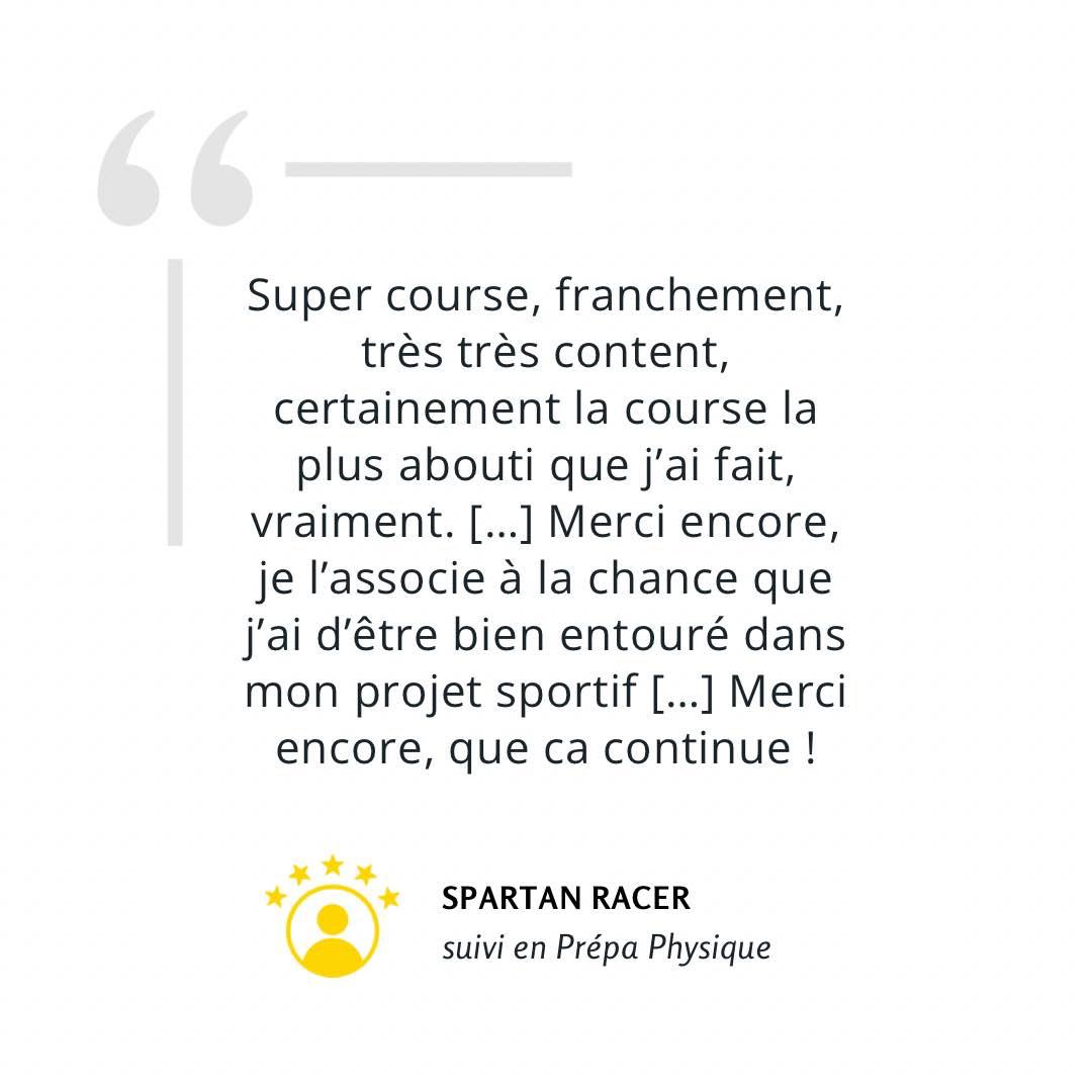 Spartan race couse d'obstacle trail suivi en préparation physique à Toulouse