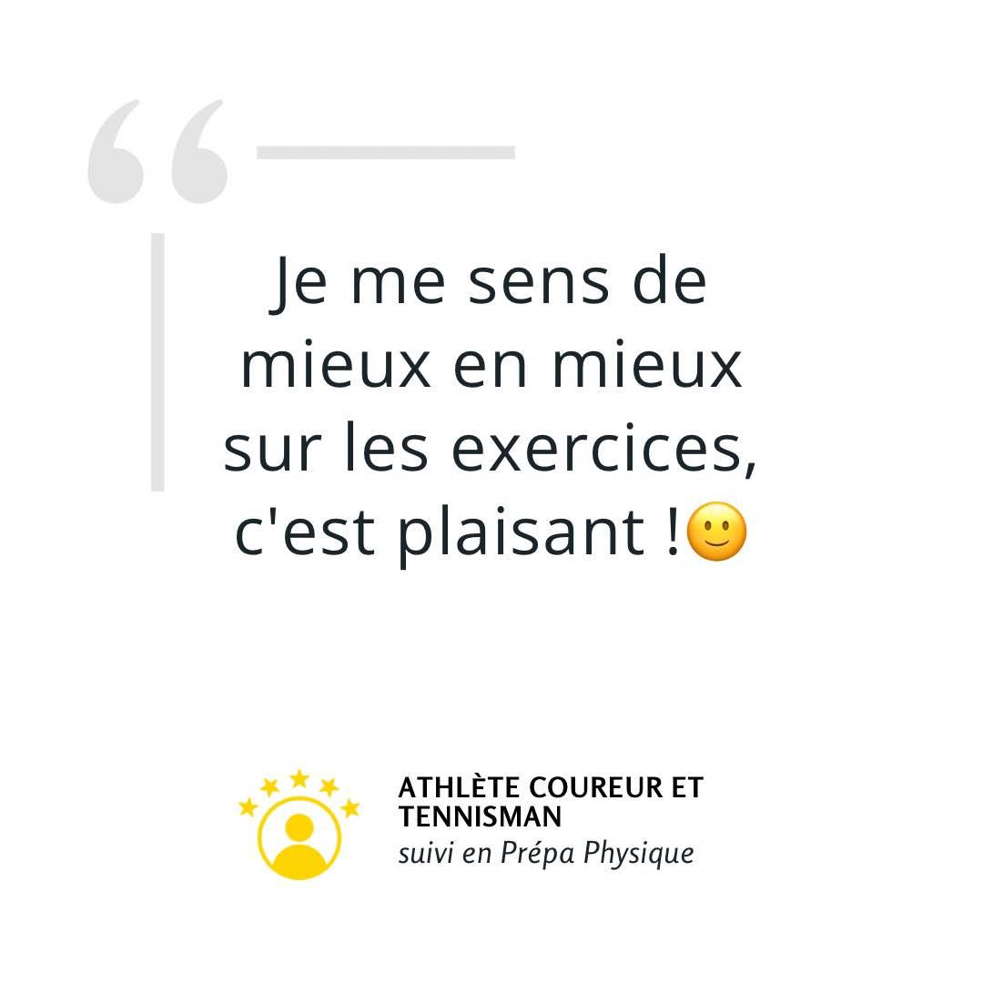 tennis suivi en préparation physique à Toulouse